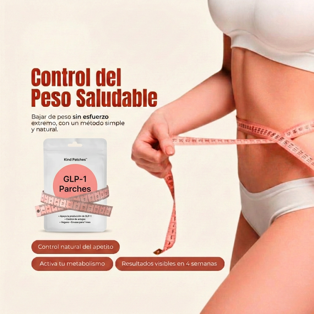 KIT PARCHES GLP-1 Recupera tu figura eliminando los antojos I COMPRA 1 Y LLEVA 1 GRATIS 🎁
